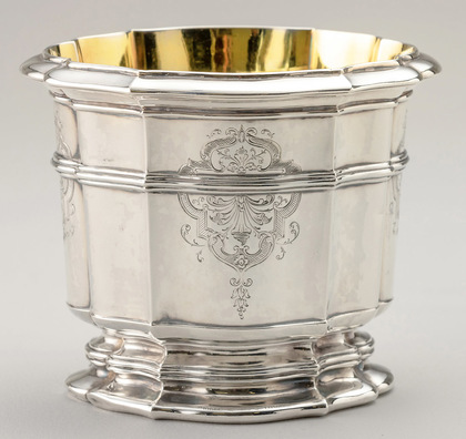 Jean-Valentin Morel Silver Vase Shaped Sugar Basin - Morel Et Cie Londres